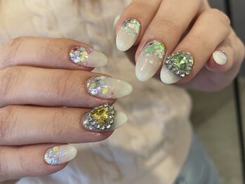 ミニョン 北堀江(mignon)/キラキラグラデーション