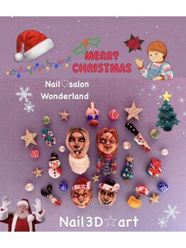 ネイル3Dアートパーツデザイン