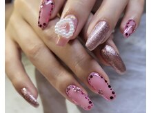 パーミル アイ アンド ネイル クマモト(permille ‰ eye&nail Kumamoto)/ガーリーネイル