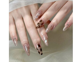 ピュアアンドリッチネイルサロン(Pure&Rich Nail Salon)/ヒョウ柄