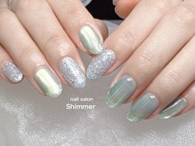 シマー(Shimmer)/フラッシュネイル×ミルクマグ