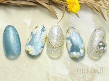 ウニネイル(uni nail)/サンプルデザイン　リッチ