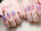 紫陽花ネイル
