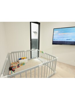 お子様同伴OKのサロン