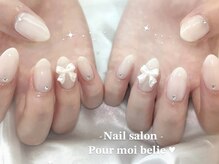 ぷわべりネイル 岐南/シンプル可愛い♪