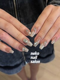 長さだし　持ち込み　ラメグラ