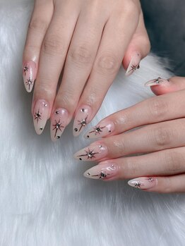 ルミ(Lumi)/自爪アート＋パーツつけ放題7980