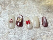 ダリア トータルビューティー(Daria. total beauty)/クリスマス　くま　リボン　新川