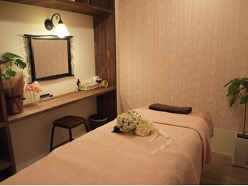 リンパマッサージ専門サロン シンシアリー(Sincerely)の写真/《頑張っている自分にご褒美を》個室で誰にも邪魔されず日々の忙しさから解放され、心身共にリラックス◎