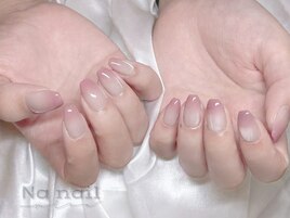 夏ネイル/ヌーディーネイル