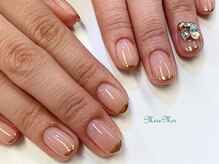 パラジェル認定サロン メールメール 池袋店(MereMer)/先端ミラーネイル