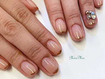 パラジェル認定サロン メールメール 池袋店(MereMer)/先端ミラーネイル