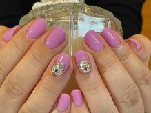 アトリエルリアン(Atelier Le Lien)/大人ピンク/スワロボール