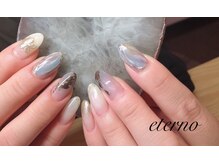 エテル(eterno)/涼し気ニュアンスネイル