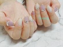 フランセス(Frances)/ストーン×先端ラメライン