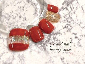 ビューティースペース 品川大井町店(Beauty Space)/部分クリアネイル♪