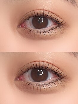 アイリス(eyeris)の写真/ワンランク上の抜け感♪マツエク/カラーエクステ/まつげパーマまで★貴女に似合う理想の目元を実現＊
