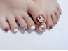【Foot Nail】 グラデーション/フレンチ/ミラー/ニュアンス