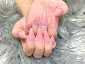 ロングネイルズ エマ(LongNails-Emma)/スカルプカラーグラデ