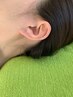 耳つぼシール×快眠美容ドライヘッドスパ　50分¥5500