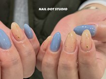 ネイルドットスタジオ 堺筋本町(NAIL DOT STUDIO)/スタッズネイル