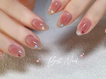 ベストネイル 渋谷109前店(Best Nail)/チーク/ハート/グラテーション