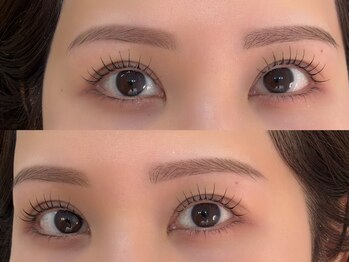 ルース 幕張(Lu'z)の写真/【OPEN記念*似合わせまつげパーマ￥4500】韓国ロッド多数♪30種類以上のロッドで叶える最旬束感まつげ[幕張]