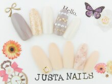 ジャスタネイルズ(JUSTA NAILS)の雰囲気（【付替ジェルオフ無料300種から選べる定額デザイン6990円）