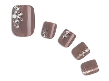 プラスネイル 銀座中央通り店(PLUS NAIL)/【1353】ラメワンカラー¥8,789