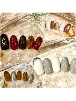 10月定額ネイル