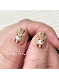トナカイネイル