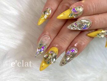 エクラ(e'clat)/おまかせビジューネイル