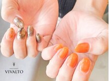 ワールド ビューティ ヴィヴァルト 宝塚店(WORLD BEAUTY VIVALTO)/冬ネイル/シンプルアート