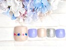 フット　定額親指アート