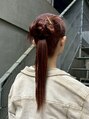 パリス 明治神宮前店(PARiS) ［ponytail］クールにアレンジを加えたポニーテールスタイル●