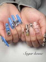 シュガーハウス 岐阜(Suger House)/ヒョウ柄ネイル