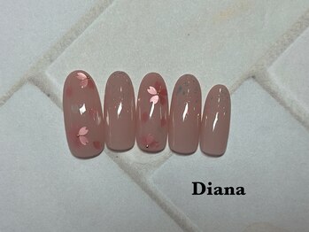 ディアナ ひたちなか高場店(DIANA)/定額ネイル &nbsp;6600円 &nbsp;B-129