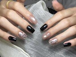 シンプル持ち込みデザインネイル