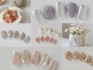 ショートネイルのサンプル