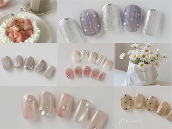 ニジ(Nizi.)/ショートネイルのサンプル