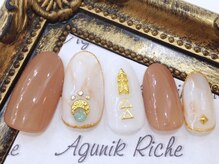 アグニークリッシェ(Agunik Riche)/【大理石ネイル】