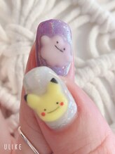 リリフリー(riri Free)/３Ｄキャラクターネイル