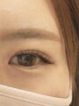 エンバイ クート(en_by ku-to)&nbsp;目尻をゆるく流す感じでアイライン効果♪［まつげパーマ/眉毛