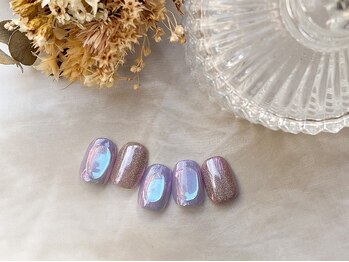 うるうる氷ネイル