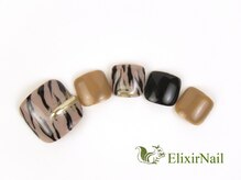 エリクサーネイル 心斎橋(Elixir Nail)/フット　やり放題／クーポン使用