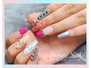 センシー ネイル スタジオ(Sensy Nail Studio)/150分 スカルプ持込デザイン