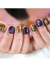 瑠璃(RURI)/江戸切子模様