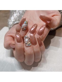 ビューティマーケット アングゥ(BEAUTY MARKET ungu)/ミラーネイル