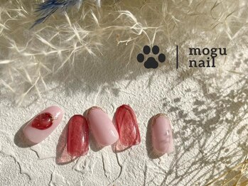 モグネイル(Mogunail)/3.4月定額B/いちごネイル