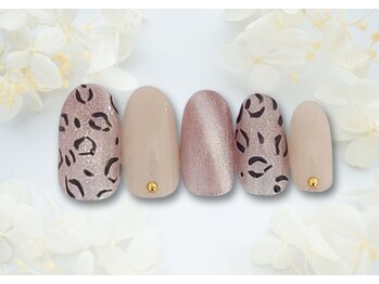 アイラッシュアンドネイルサロン カンカ(Kanka)/ネイルデザインC23￥6，900